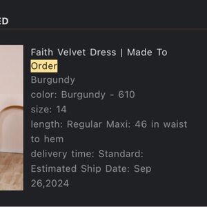 Revelry velvet bridesmaids dress